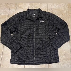 The North Face Thermoball Black Quilted Puffer Jacket Men’s Size Large XL